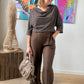 Pantalon Jessica marron