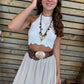 Ceinture Pablo chocolat