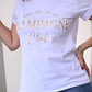 T-shirt Champagne
