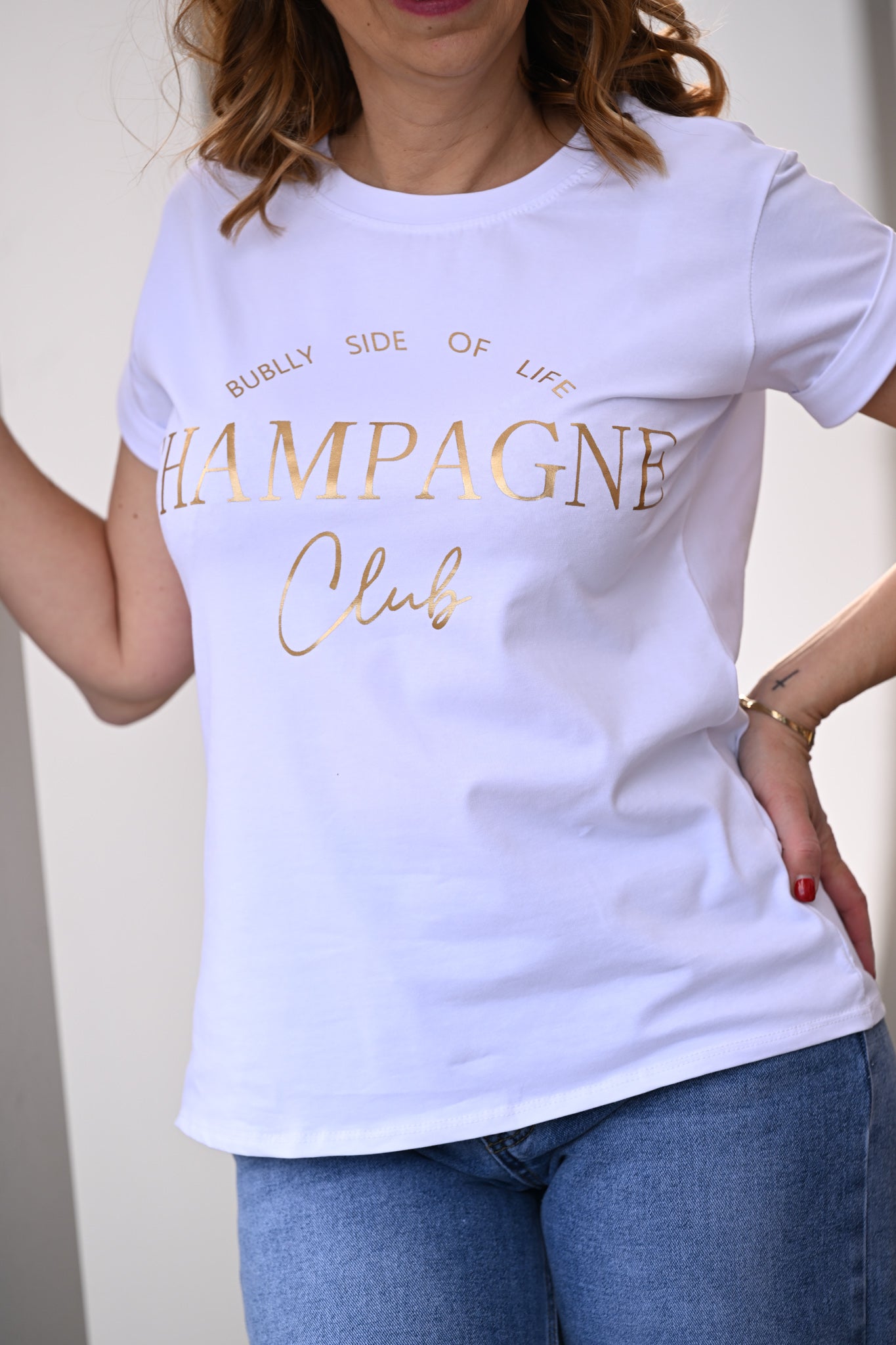 T-shirt Champagne