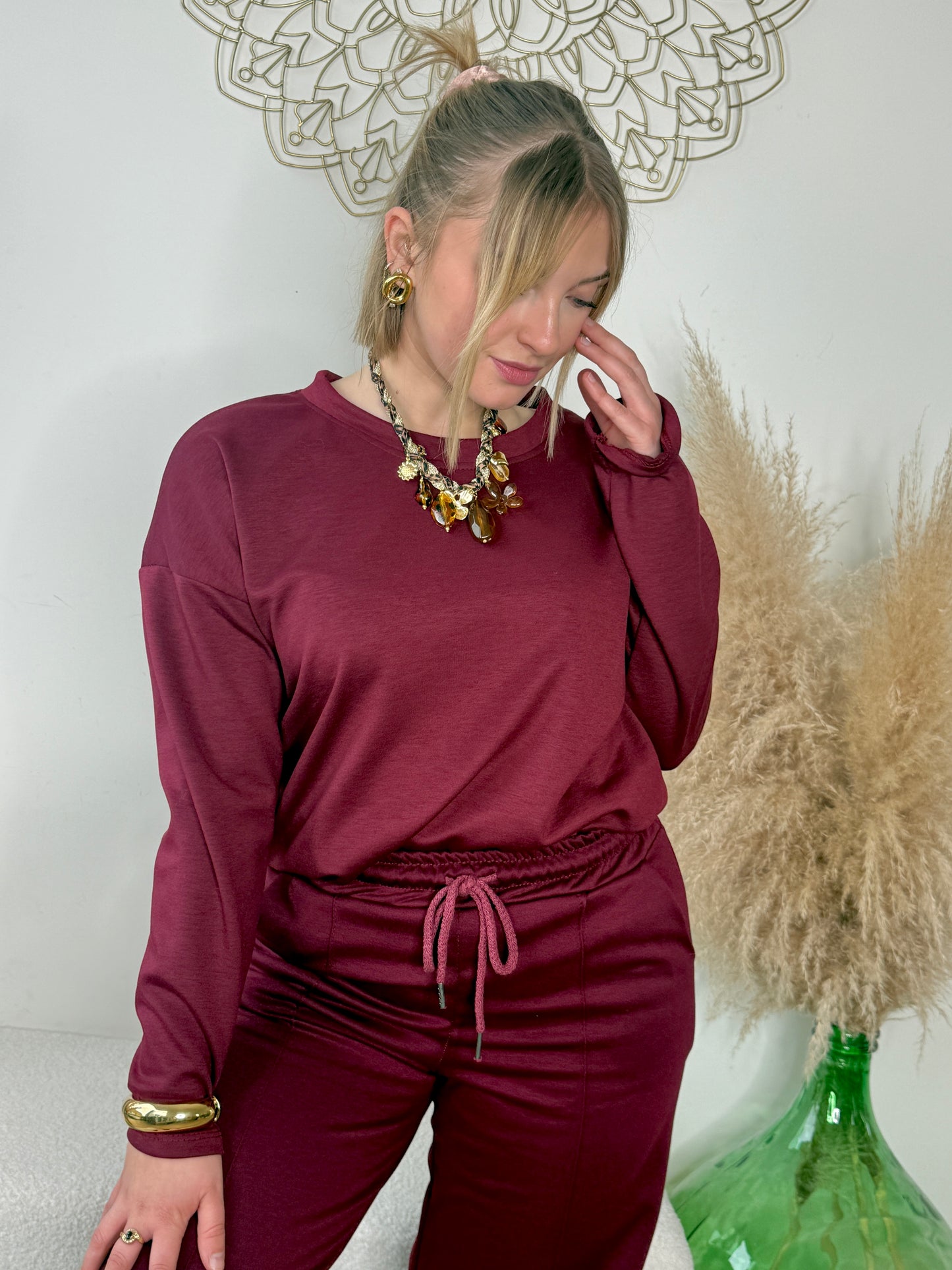 Sweat Maïra Bordeaux