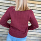 Pull Ilario bordeaux