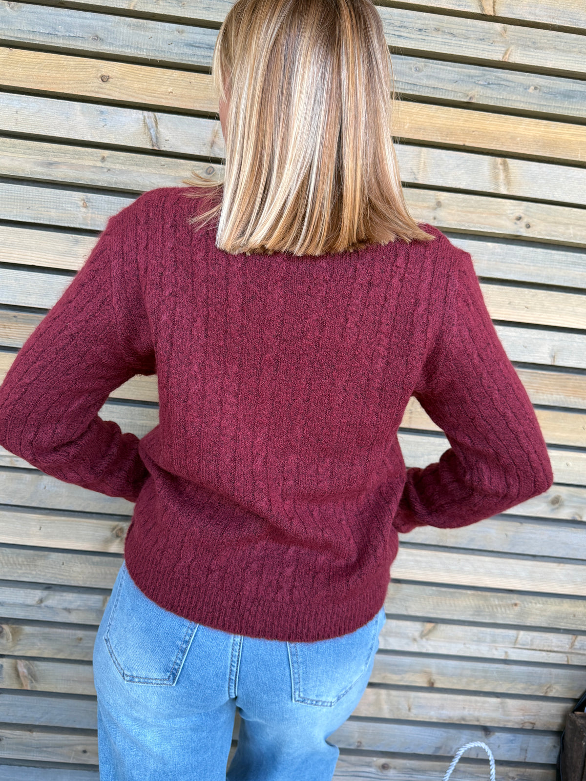 Pull Ilario bordeaux