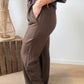 Pantalon Jessica marron