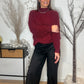 Pull Alissa bordeaux