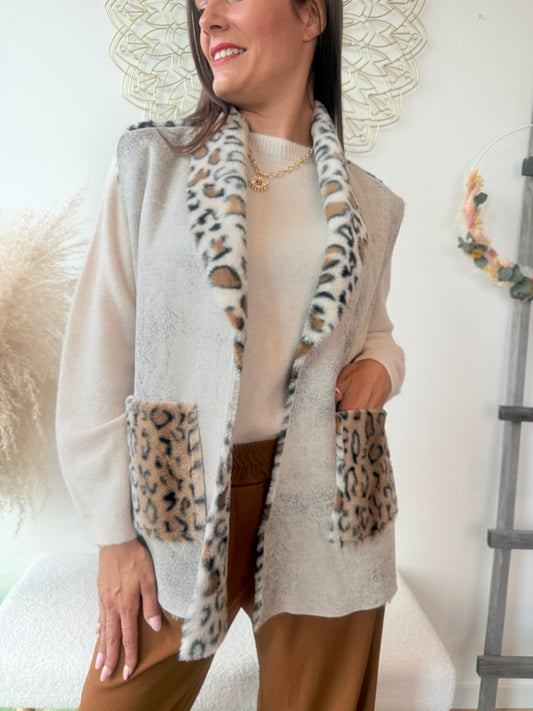 Gilet Selva beige