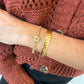 Bracelet Manchette croix