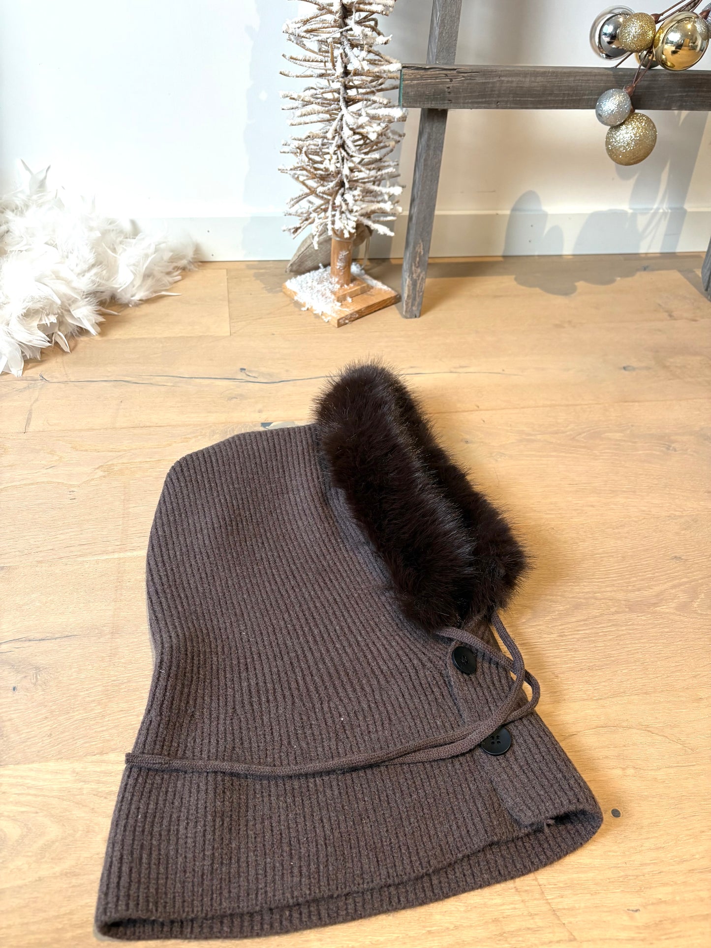 Capuche Milady chocolat