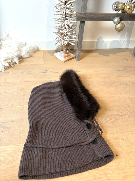 Capuche Milady chocolat