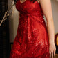 Robe Charlize rouge