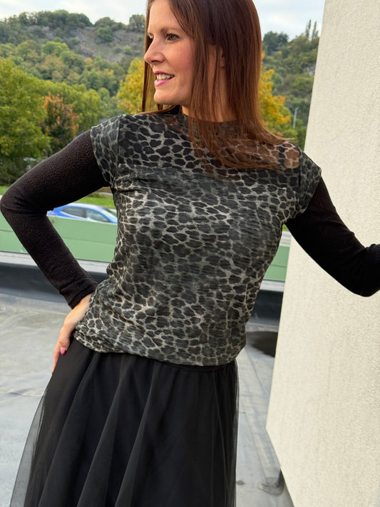 Blouse Vénus kaki