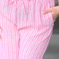 Pantalon Anémone rose
