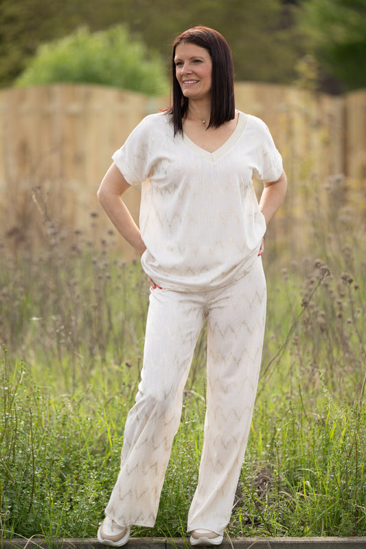 Pantalon Ziggy beige