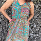 Robe Alisa vert