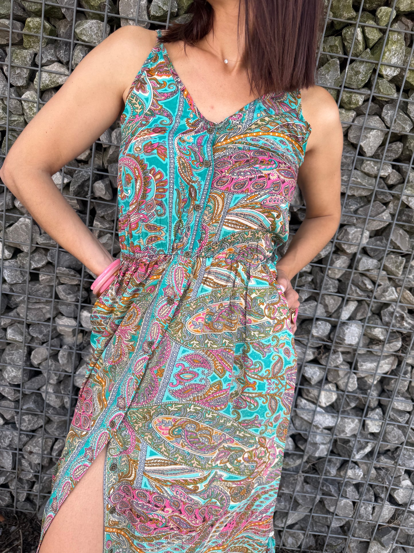 Robe Alisa vert