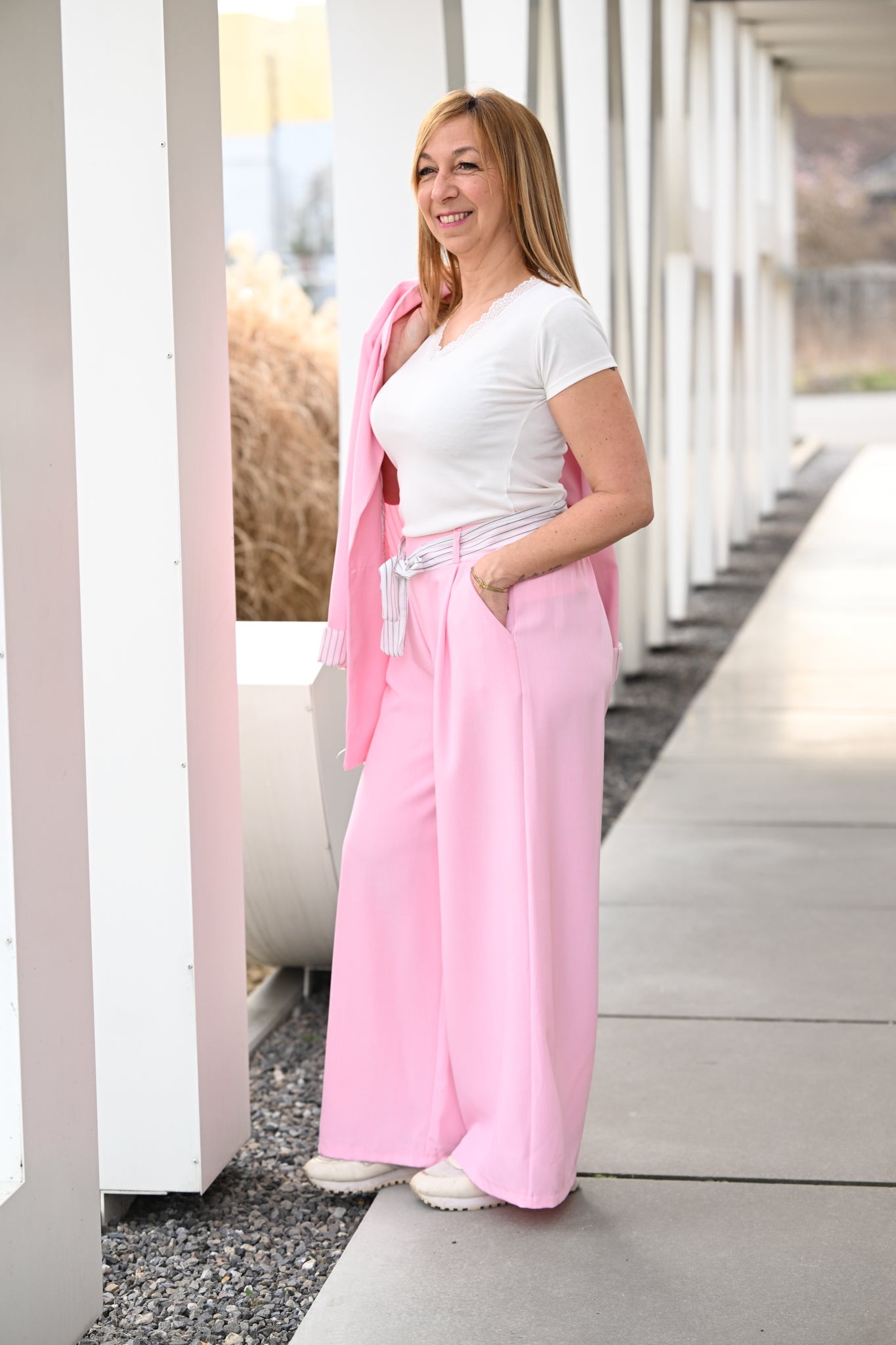 Pantalon Ulysse rose