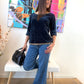 Pull Mya bleu marine