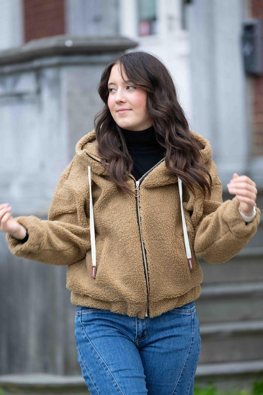 Veste Juna camel