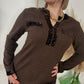 Robe Alina choco