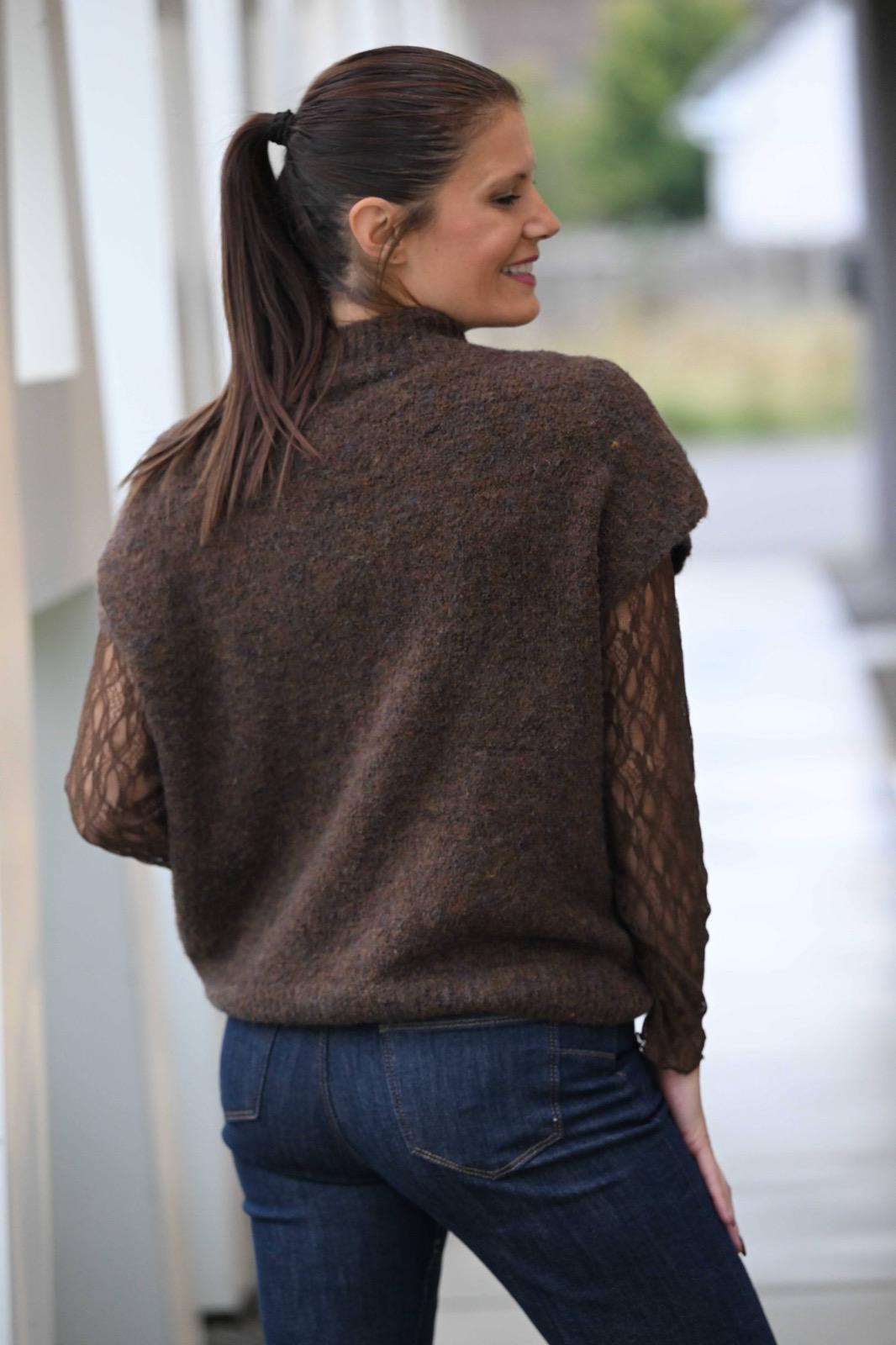 Pull Elora chocolat