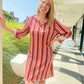 Robe Estelle fuchsia