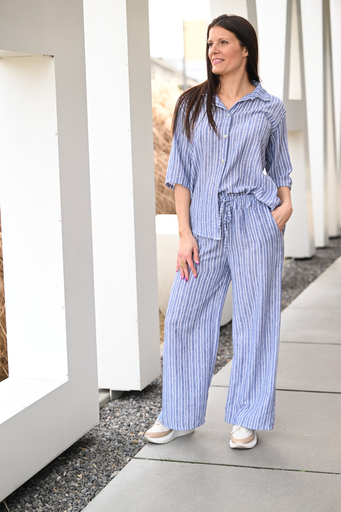 Pantalon Anémone bleu jeans