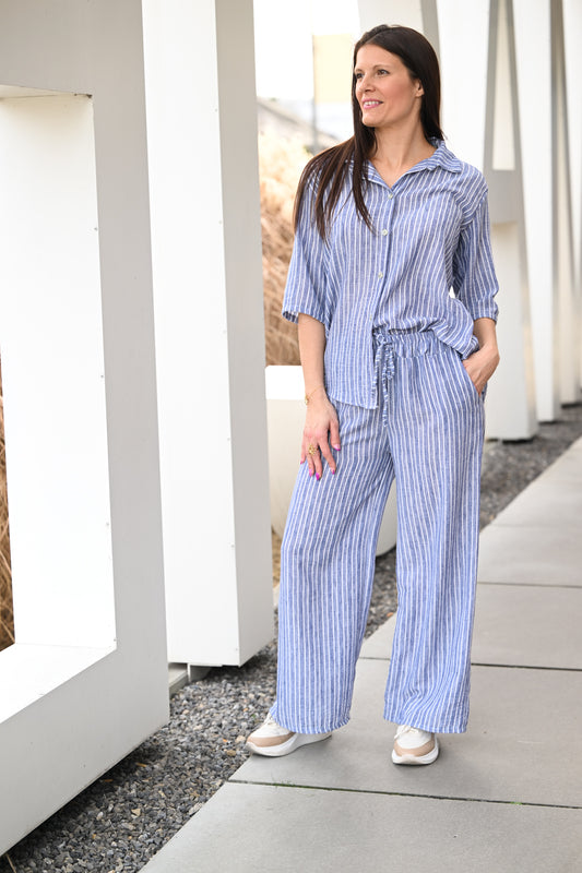 Pantalon Anémone bleu jeans