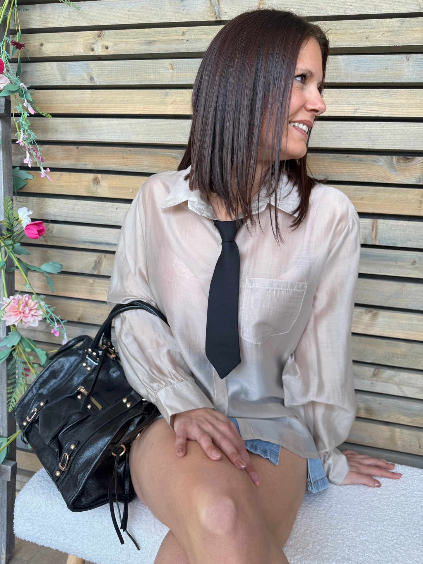 Chemisier Rosalia Beige