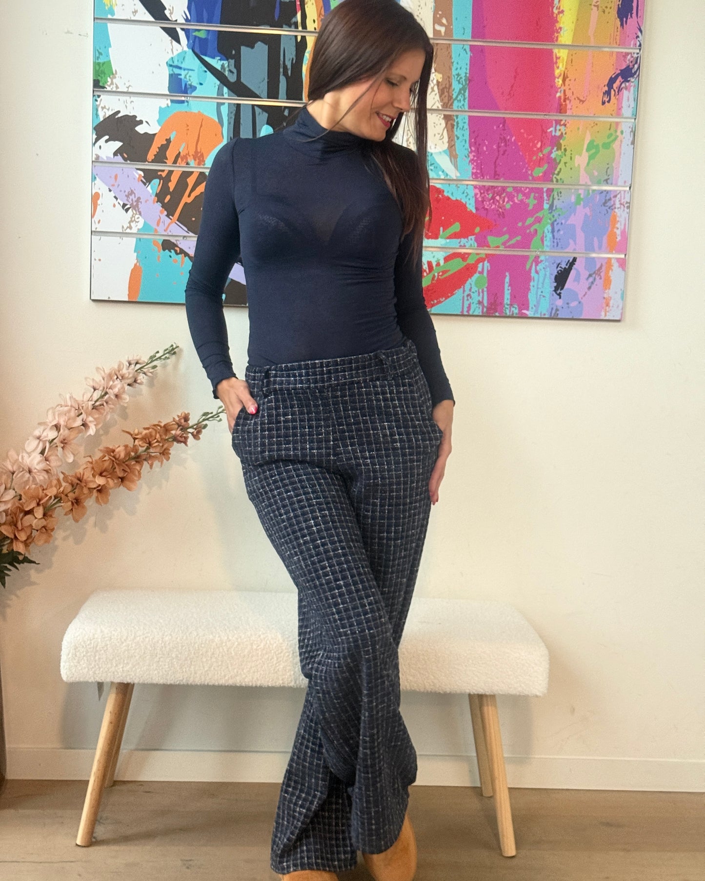 Pantalon Louison bleu marine