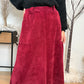Jupe Syrah bordeaux