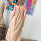 Robe Cléo camel