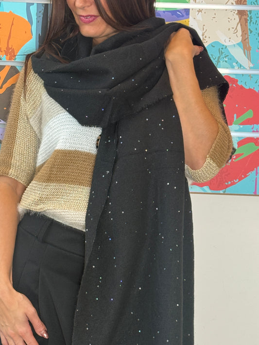 Echarpe Miléna noir