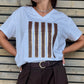 T-shirt Chelsea chocolat