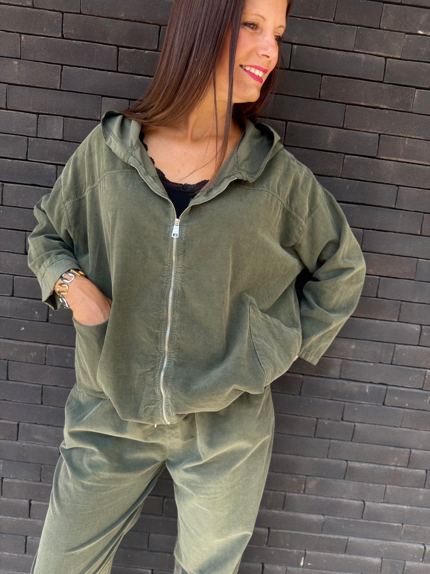 Veste Marie kaki