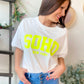 T-shirt LOGAN jaune