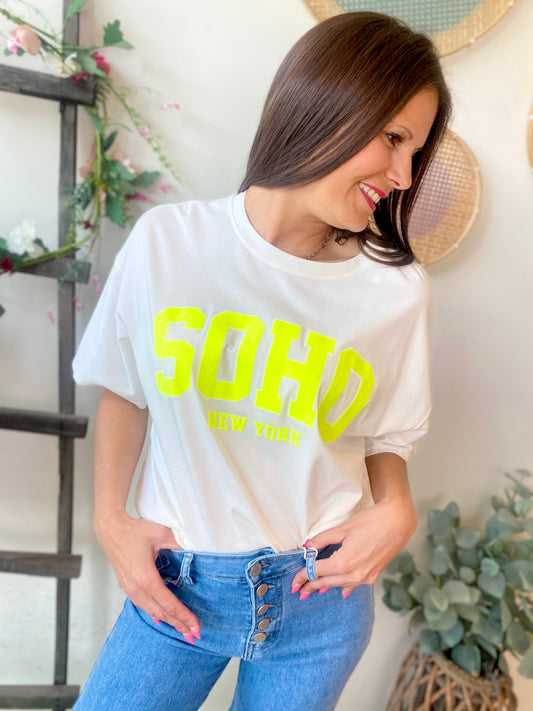 T-shirt LOGAN jaune