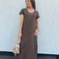 Robe Olivia chocolat