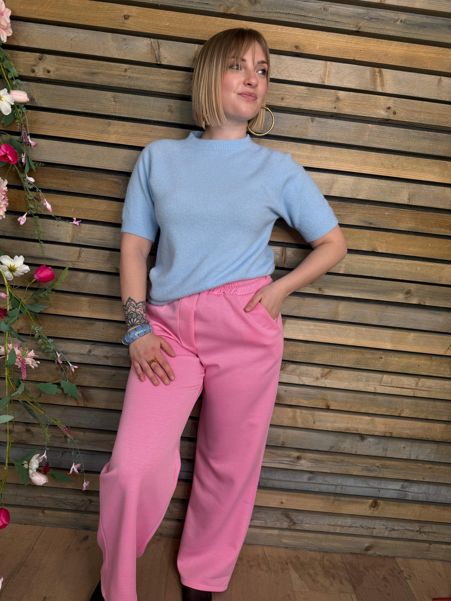 Pantalon BASILE ROSE