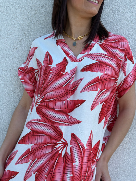 Robe Lorine rouge