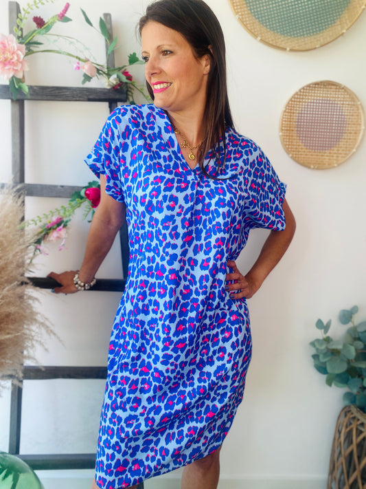 Robe Albane bleu