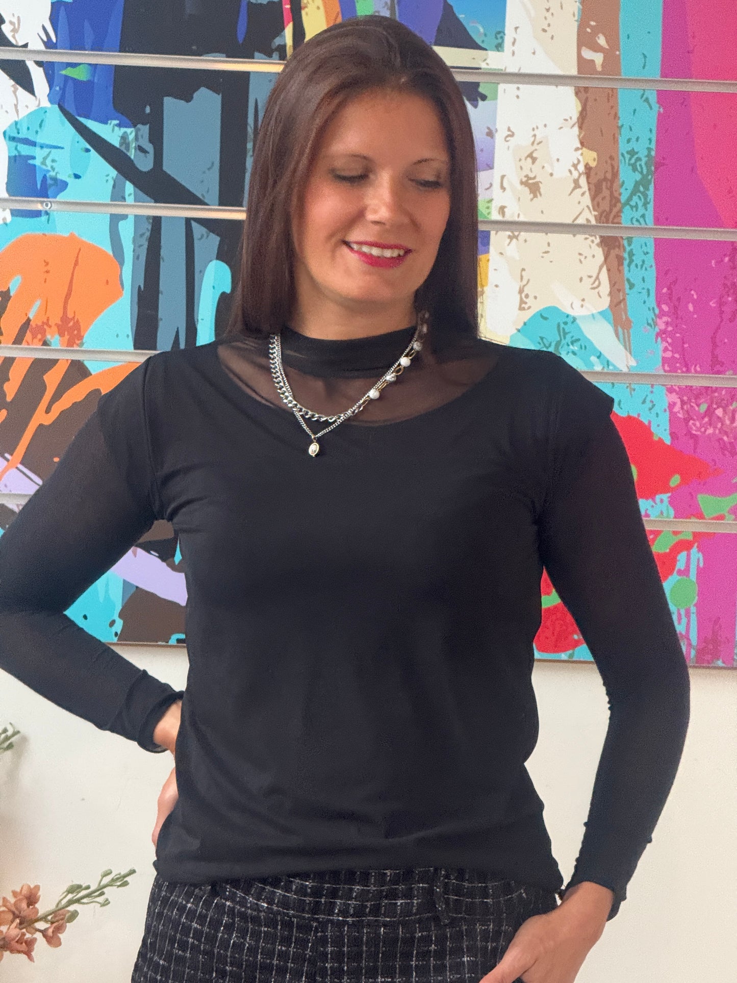 Blouse Théodora noire