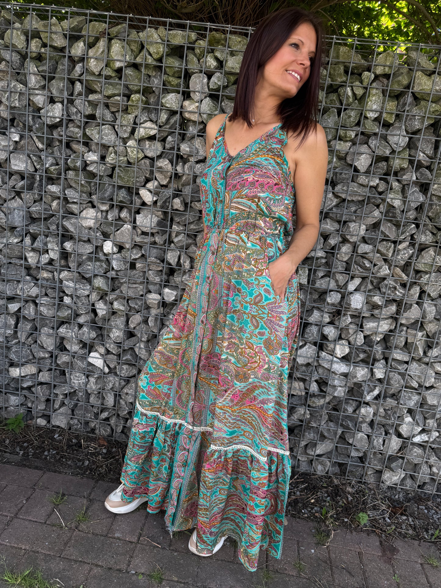 Robe Alisa vert