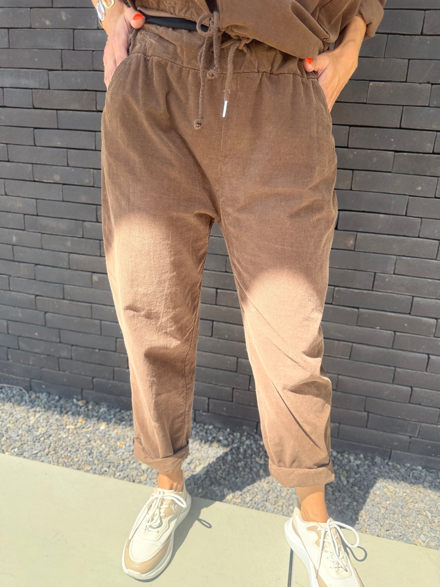 Pantalon Marie chocolat