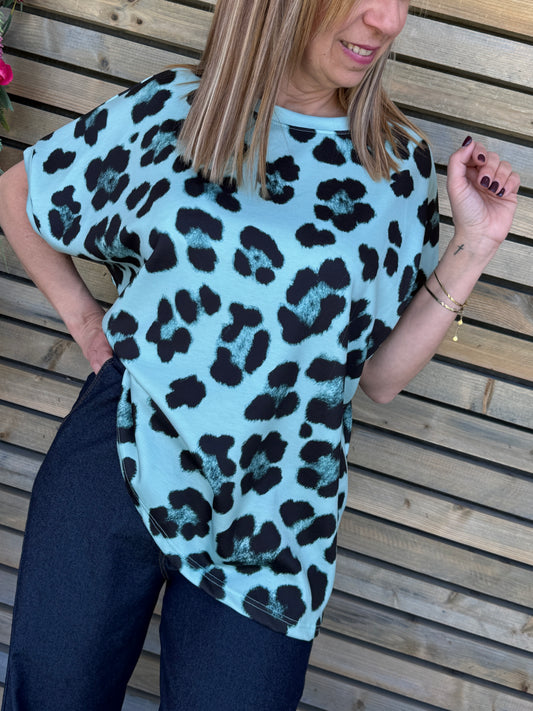 T-shirt Darla vert eau