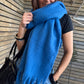 Echarpe Dona bleu