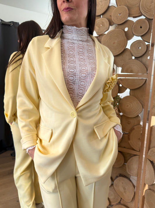 Blazer Flora jaune