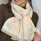 Echarpe Marguerite beige
