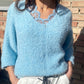 Blouse Mélanie bleu clair