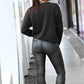 Pantalon Thao vert sapin