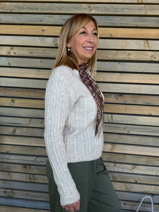 Pull Ilario beige